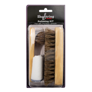 Shoe Care, Brush Set & Cloth